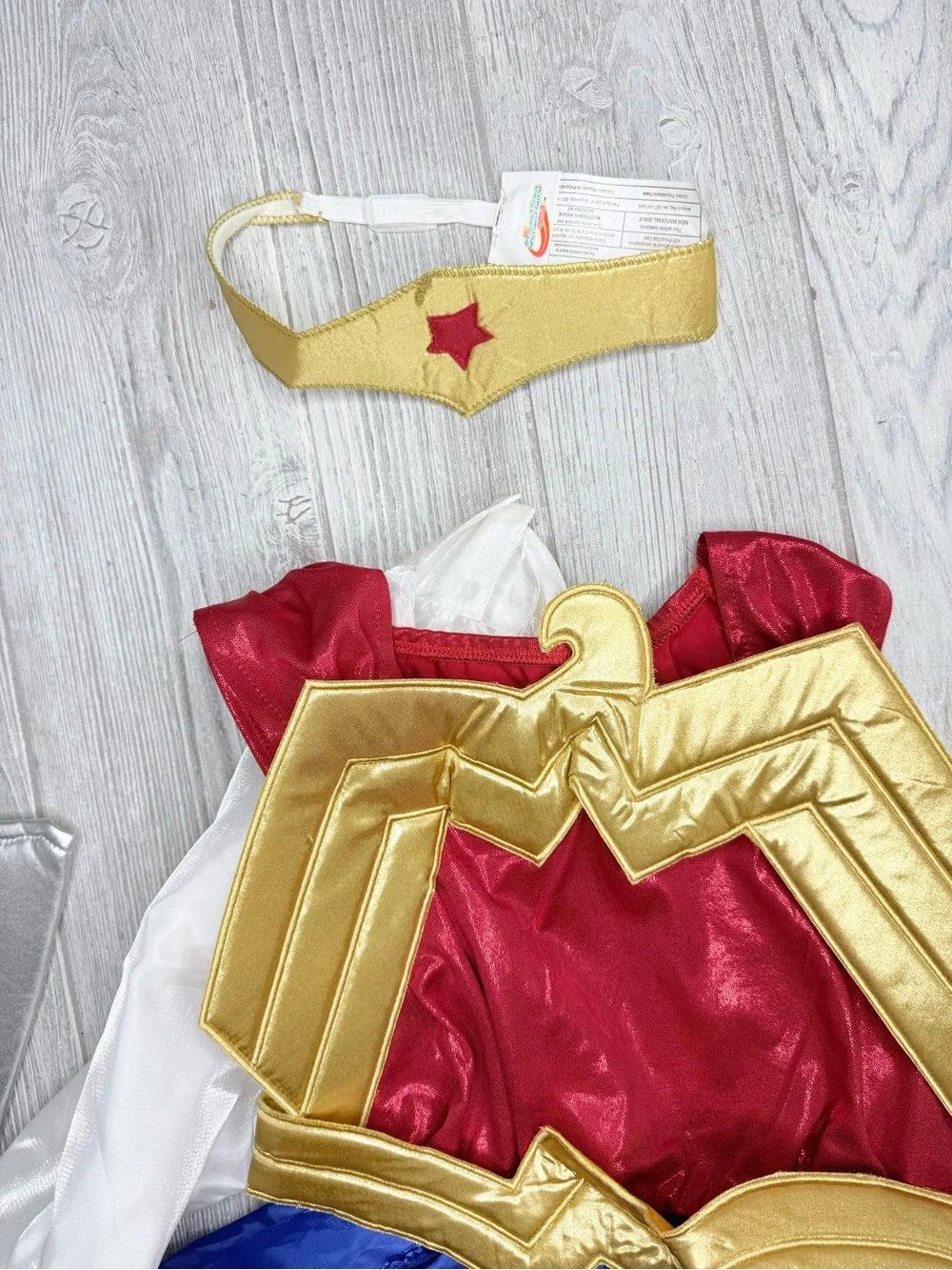 DC Super Hero Girls Wonder Woman Girls halloween Costume large cosplay dress up
